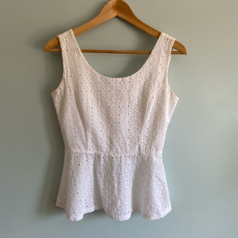 Peplum sleeveless